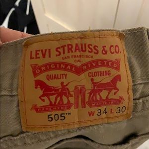 Mens Levi 505